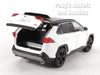 2019 Toyota RAV4 Rav4 Hybrid 1/24 Scale Diecast Model - WHITE - by MiJo
