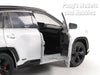 2019 Toyota RAV4 Rav4 Hybrid 1/24 Scale Diecast Model - WHITE - by MiJo