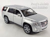 2017 Cadillac Escalade - SILVER - 1/24 Scale Diecast Metal Model by Welly