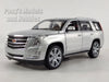 2017 Cadillac Escalade - SILVER - 1/24 Scale Diecast Metal Model by Welly