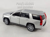 2017 Cadillac Escalade - SILVER - 1/24 Scale Diecast Metal Model by Welly
