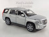 2017 Cadillac Escalade - SILVER - 1/24 Scale Diecast Metal Model by Welly