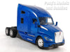 Kenworth T680 Sleeper Truck Cab - BLUE - 1/32 Scale Diecast Model by NewRay