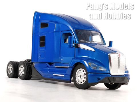 Kenworth T680 Sleeper Truck Cab - BLUE - 1/32 Scale Diecast Model by NewRay