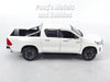 2018 Toyota Hilux 2.8 SR5 Double Cab Pickup Truck - WHITE - 1/27 Scale Diecast Model by Maisto