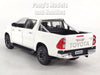 2018 Toyota Hilux 2.8 SR5 Double Cab Pickup Truck - WHITE - 1/27 Scale Diecast Model by Maisto
