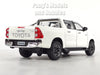 2018 Toyota Hilux 2.8 SR5 Double Cab Pickup Truck - WHITE - 1/27 Scale Diecast Model by Maisto