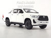 2018 Toyota Hilux 2.8 SR5 Double Cab Pickup Truck - WHITE - 1/27 Scale Diecast Model by Maisto