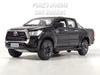 2018 Toyota Hilux 2.8 SR5 Double Cab Pickup Truck - BLACK - 1/27 Scale Diecast Model by Maisto