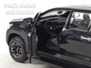 2018 Toyota Hilux 2.8 SR5 Double Cab Pickup Truck - BLACK - 1/27 Scale Diecast Model by Maisto
