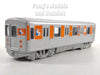 7 Inch SEPTA Metro Subway Train Car 1/128 Scale Diecast Model