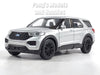 4.75 Inch 2023 Ford Explorer - SILVER - 1/42 Scale Diecast Model by Welly