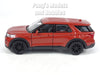 4.75 Inch 2023 Ford Explorer - RED - 1/42 Scale Diecast Model by Welly