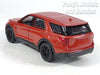 4.75 Inch 2023 Ford Explorer - RED - 1/42 Scale Diecast Model by Welly