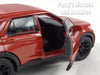 4.75 Inch 2023 Ford Explorer - RED - 1/42 Scale Diecast Model by Welly
