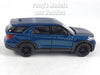 4.75 Inch 2023 Ford Explorer - BLUE - 1/42 Scale Diecast Model by Welly