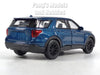 4.75 Inch 2023 Ford Explorer - BLUE - 1/42 Scale Diecast Model by Welly