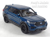 4.75 Inch 2023 Ford Explorer - BLUE - 1/42 Scale Diecast Model by Welly