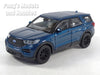 4.75 Inch 2023 Ford Explorer - BLUE - 1/42 Scale Diecast Model by Welly