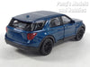 4.75 Inch 2023 Ford Explorer - BLUE - 1/42 Scale Diecast Model by Welly