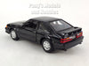 1993 Ford Mustang SVT Cobra - BLACK - 1/24 Diecast Metal Model by Maisto