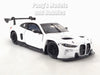 2022 BMW M4 GT3 - WHITE - 1/24  Scale Diecast Metal Model by Motormax