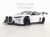 2022 BMW M4 GT3 - WHITE - 1/24  Scale Diecast Metal Model by Motormax