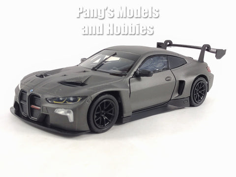 2022 BMW M4 GT3 - GRAY - 1/24  Scale Diecast Metal Model by Motormax