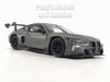 2022 BMW M4 GT3 - GRAY - 1/24  Scale Diecast Metal Model by Motormax