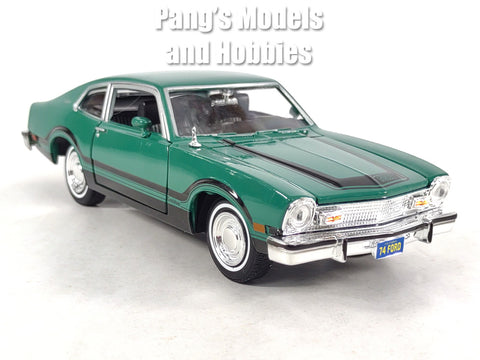 1974 Ford Maverick Grabber - GREEN - 1/24 Scale Diecast Metal Model by Motormax