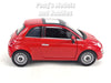 2007 Fiat 500 1/24 Scale Diecast Metal Car Model by Newray