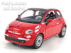 2007 Fiat 500 1/24 Scale Diecast Metal Car Model by Newray