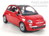 2007 Fiat 500 1/24 Scale Diecast Metal Car Model by Newray
