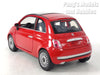 2007 Fiat 500 1/24 Scale Diecast Metal Car Model by Newray