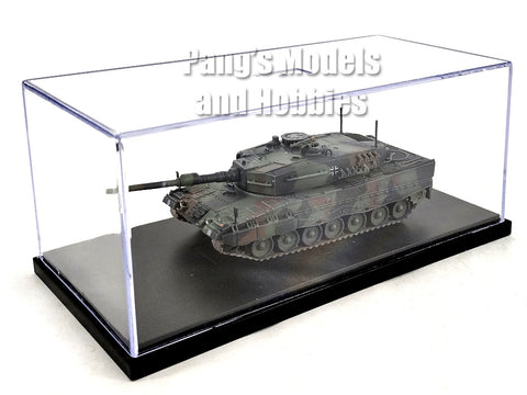 Leopard 2 2A4  German - NATO with Snorkel Kit - Display Case - 1/72 Scale Model by Panzerkampf