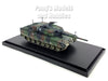 Leopard 2 2A4  Ukraine - Ukrainian Tank with Snorkel Kit - Display Case - 1/72 Scale Model by Panzerkampf