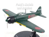 Mitsubishi A6M2 Zero IJN Fighter - Model 21 - Tetsuzo Iwamoto - 1/72 Scale Diecast Metal Model