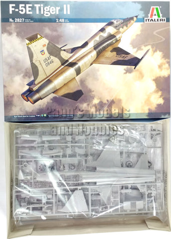 Northrop F-5 F-5E Tiger II USAF Brazil IRIAF 1/48 Scale Plastic Model Kit (Assembly Required) by Italeri