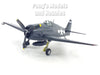 Grumman F6F Hellcat CVG-15 USS Essex 1944 1/72 Scale Assembled and Painted Model by Easy Model
