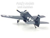 Grumman F6F Hellcat CVG-15 USS Essex 1944 1/72 Scale Assembled and Painted Model by Easy Model