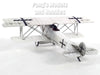 Fokker D.VII DVII Biplane - Hermann Goring, JG1, 1918 - 1/72 Scale Diecast Resin Model by Wings of The Great War