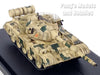 Type 59 59D PLA Chinese Army Tank Digital Desert Camo - STAR - with Display Case - 1/72 Scale Model by Panzerkampf