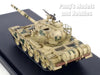 Type 59 59D PLA Chinese Army Tank Digital Desert Camo - STAR - with Display Case - 1/72 Scale Model by Panzerkampf