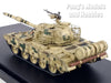 Type 59 59D PLA Chinese Army Tank Digital Desert Camo - STAR - with Display Case - 1/72 Scale Model by Panzerkampf