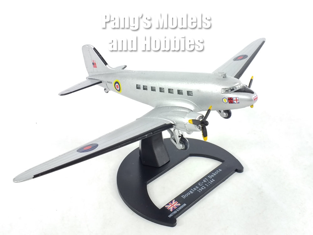 Douglas C-47 Skytrain Dakota, Personal Aircraft of Field Marshall Montgomery, No. 24 Sqn RAF 1945 1/72 Scale Diecast Metal Model by Luppa