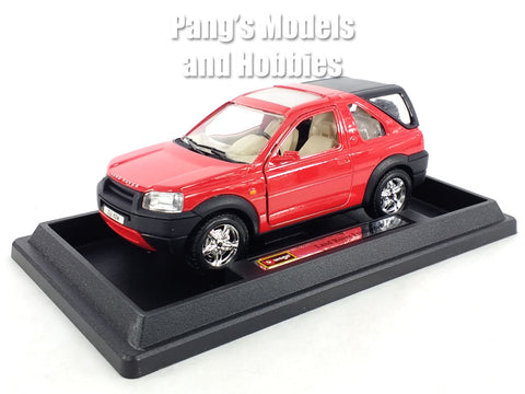 1998 Land Rover Freelander - RED - 1/24 Scale Diecast Model by Bburago