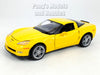 2007 Chevrolet Corvette Z06 - YELLOW - 1/24 Diecast Metal Model by Welly