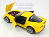 2007 Chevrolet Corvette Z06 - YELLOW - 1/24 Diecast Metal Model by Welly