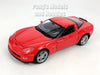 2007 Chevrolet Corvette Z06 - RED - 1/24 Diecast Metal Model by Welly