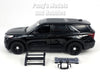 2022 Ford Explorer Police Interceptor SUV - BLACK - 1/24 Scale Diecast Model by Motormax